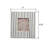3 X 3 Strip Ceramic Frame