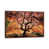 Classic Brown Wood Framed Canvas