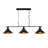 Wayfar Industrial 3-Light Kitchen Island Linear Pendant