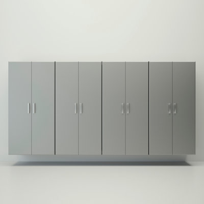 Armoire de rangement de luxe 4 pièces