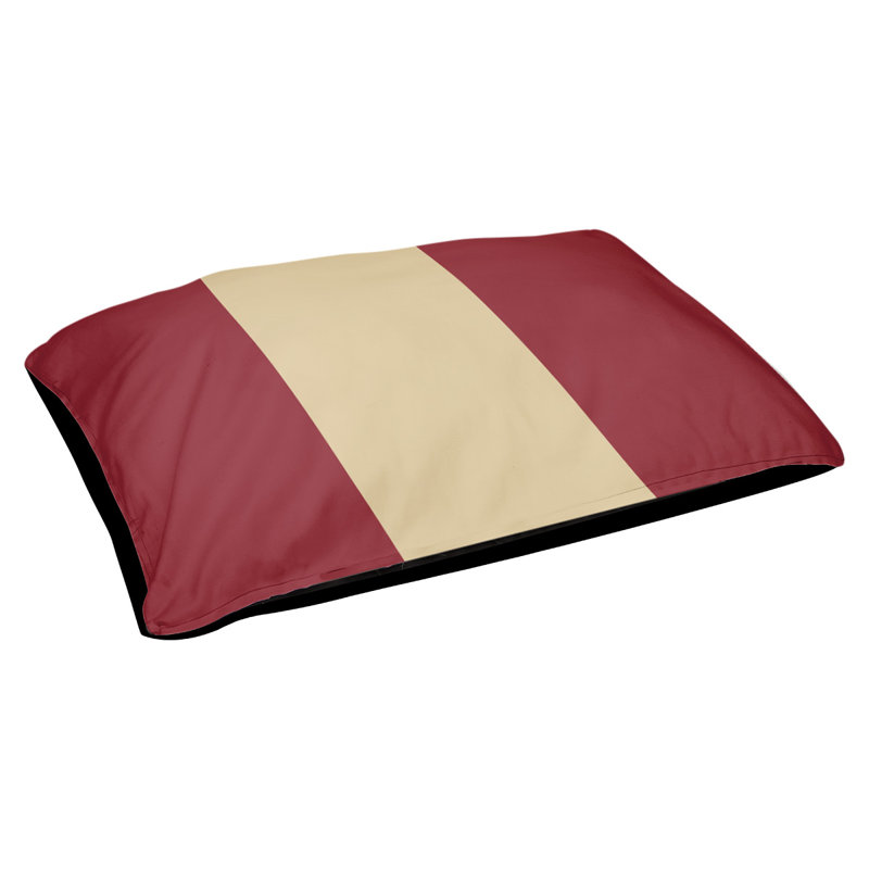Coussin rectangulaire designer Atlanta, Moyen (L 30 po x l 40 po), Rouge brique / sable du désert