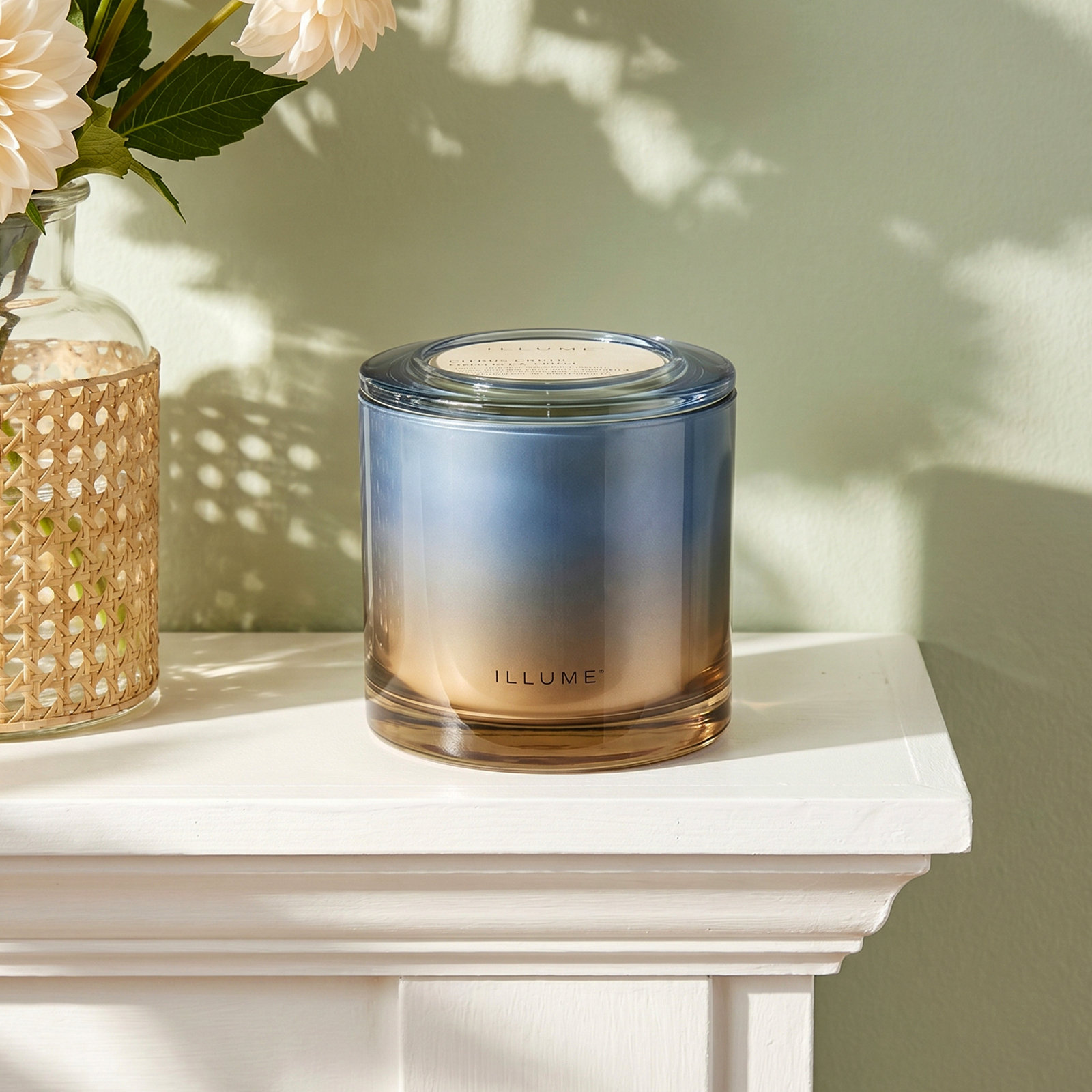 Imane Citrus Crush Scented Jar Candle, Demi Vanity Tin