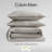 Calvin Klein Melange Flannel Solid Cotton Comforter Set-103249068-103249069