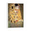 Der Kuss by Gustav Klimt - 1 Piece Painting on Canvas-823836294-823836296