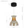 Palermo 7-in 100-277V Up-Down 1-Light ETL Certified Integrated LED Height Adjustable Pendant Light