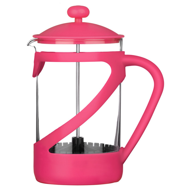 Symple Stuff Nairobi Cafetiere, Pink, 0.85