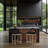 Conrad Letcher Velvet Counter Stool-379838301