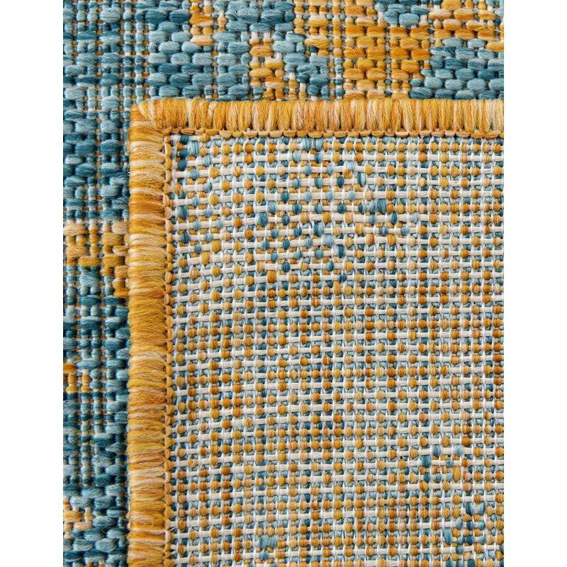 Jill Zarin Dubai Indoor/Outdoor Rug, Runner 2' x 6'1"