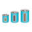 Metal Canister - Set of 3-551433585