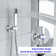 12 Inch Ceiling Mounted Shower System Dual Shower Head System with Rough-In Valve