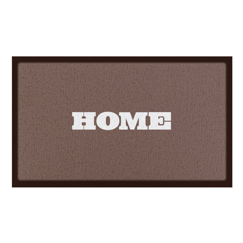 Non-Slip Doormat, Brown