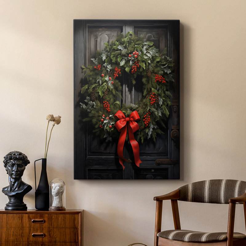 Art des Fêtes de Noël DCLxxvii - galerie Cavas sur mesure, H 27 po x l 18 po