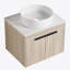 Ensemble de meuble-lavabo moderne 24 "avec lavabo en céramique 24"
