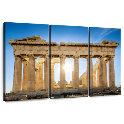 Nicci Sun Shines Through Parthenon