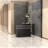 Modern Dual-Color Reception Desk With Storage And Sleek Design