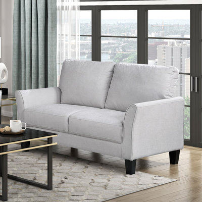 Modern Contemporary Upholstered Loveseat