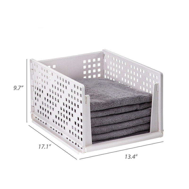 Lemuella Stackable Drawers, 9.7" H x 13.4" W x 17.1" D