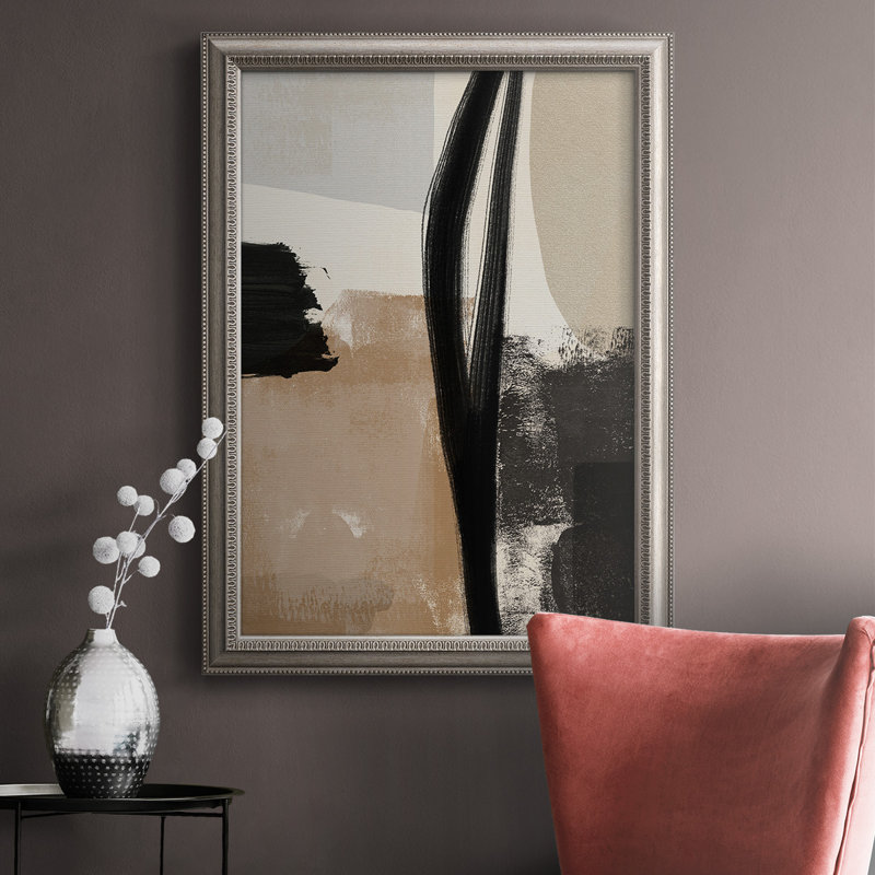 Arrangement sélectif I, toile encadrée de qualité supérieure - prête à être accrochée, H 20 po x l 16 po x P 2,5 po