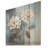 Blue Hydrangea Blooms In Gray Tone I - Hydrangea Wood Wall Art On Natural Pine Wood-1559134739