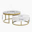 Table basse gigogne moderne avec tiroirs Modern
