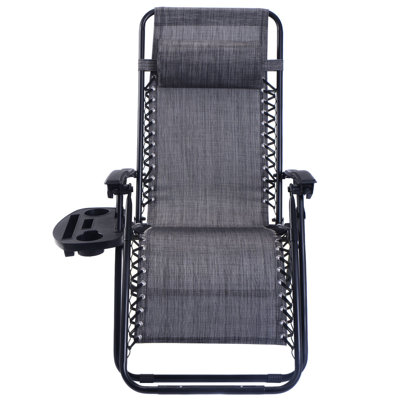 Markus Outdoor Metal Chaise Lounge