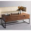 Table basse à plateau relevable avec rangement