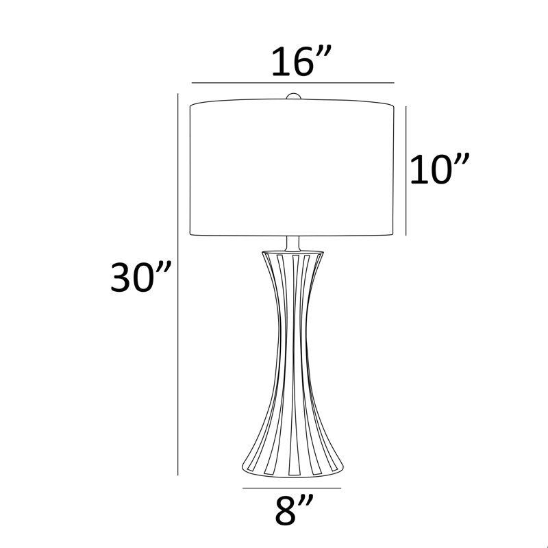 Trogdon Metal Table Lamp