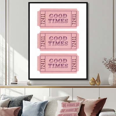 Good Times billets - art mural moderne