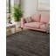 Tapis uni / rayé bleu nuit Durah-305415385