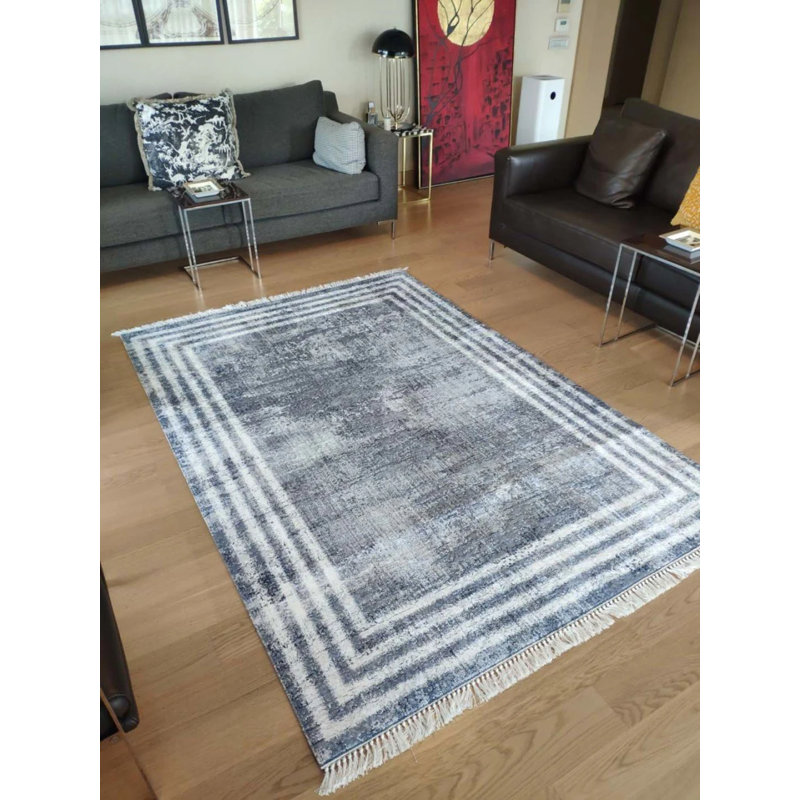 Tapis Maryemma avec envers antidérapant, Rectangle 3 pi 3 po x 3 pi 11 po