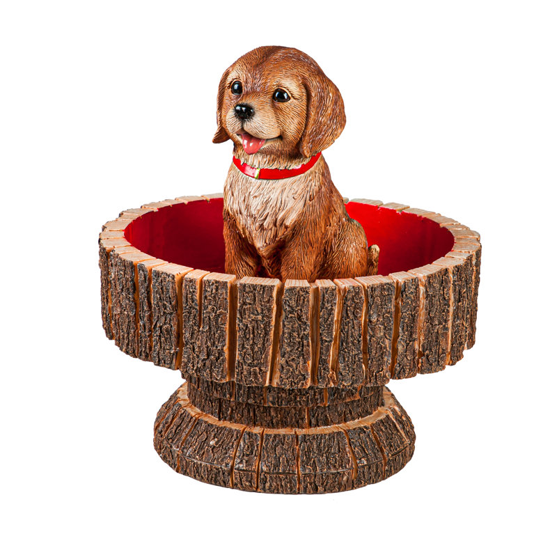 Resin Single Tier Birdbath