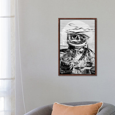 Astro Skull by Nicebleed - Print on Canvas