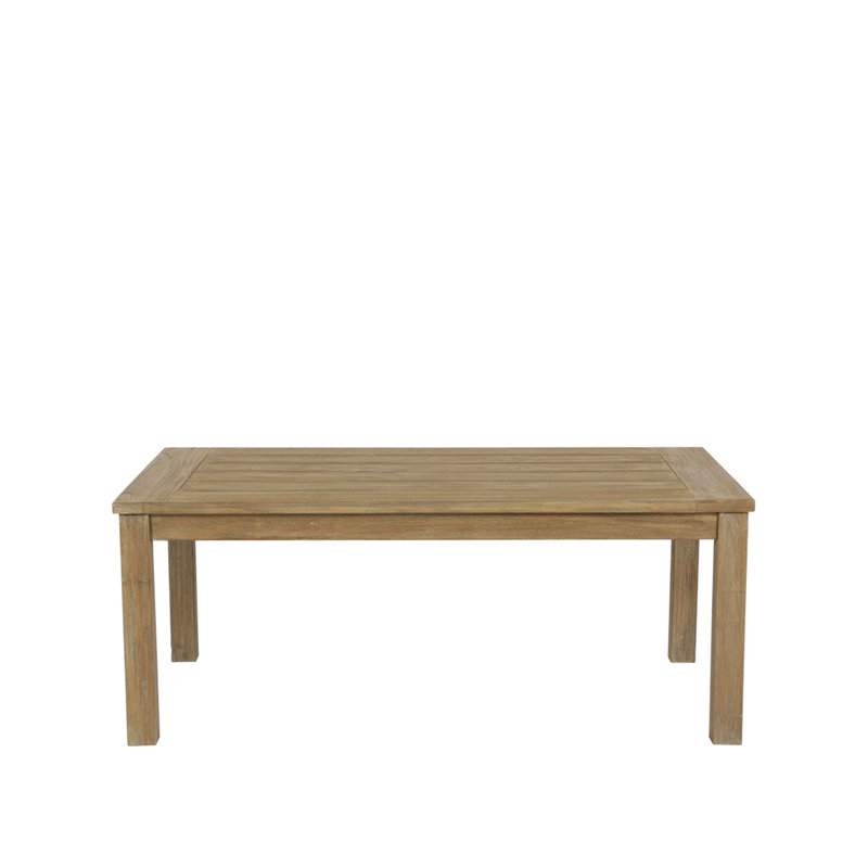 Coastal Teak Outdoor Coffee Table