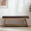 Banc de rangement en similicuir Hahnville