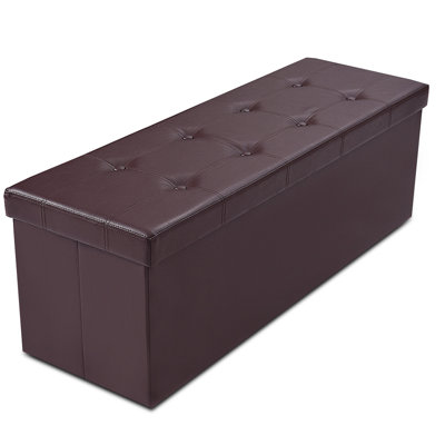 Adalard Upholstered Bench with Flip Top