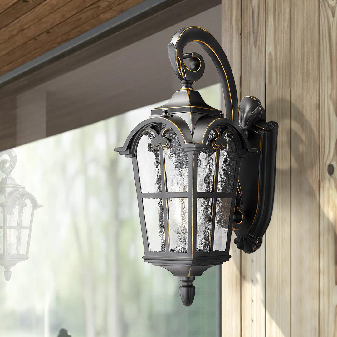 Dominice Aluminum Wall Light Canora Grey