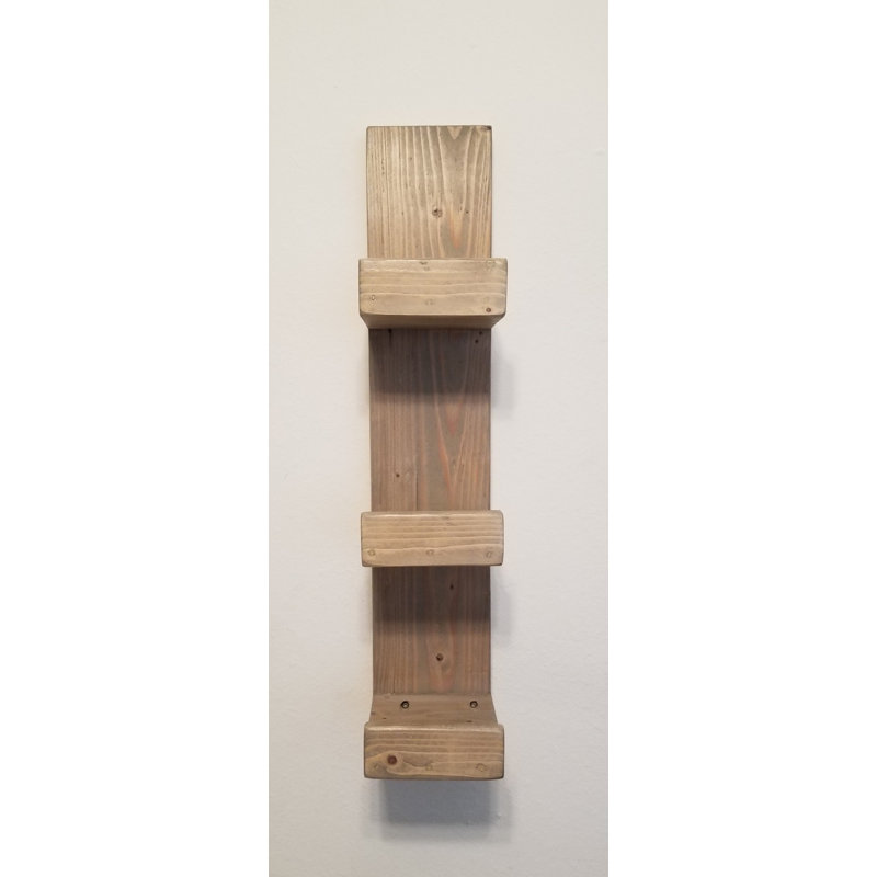Bethany Wood Towel Rack, 31.5" H x 5" W x 7" D