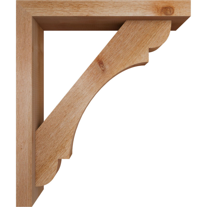 Support de scie brute brute avec support décalé, l 4 po x P 22 po x H 26 po, cèdre rouge de l'Ouest, 26 x 22