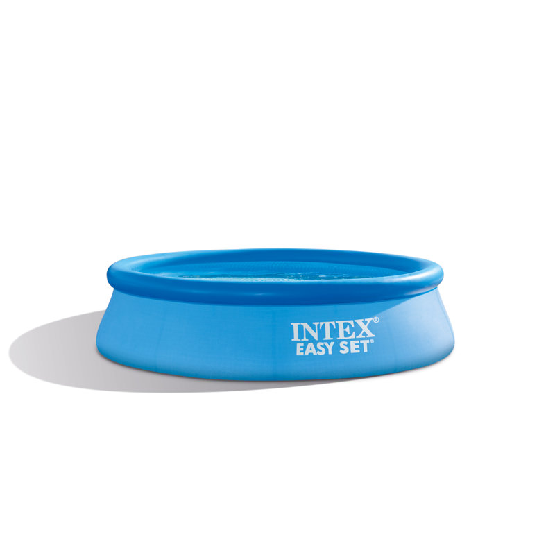 Plastic Round Inflatable Pool 76cm H x 305cm W x 0cm L