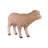 Merino Ewe Life-Size Standing Lamb Statue