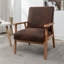 Fauteuil de style moderne Mid-Century de 25,38 po de largeur-1598099394