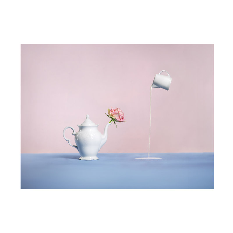 Art conceptuel sur toile, Michael Allmaier, H 14 po x l 19 po