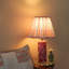 Lampe de table Floral Vine Bone Inlay - Fuchsia-608039913