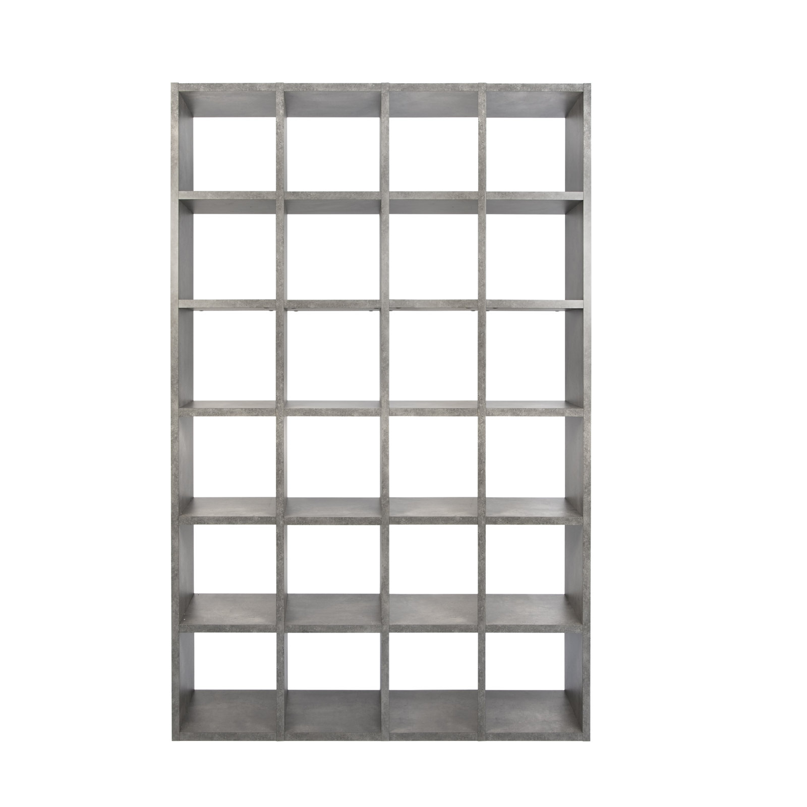 Araeya Wide Bookcase, Concrete