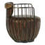 Future Tense Leather Swivel Barrel Chair-1519418866