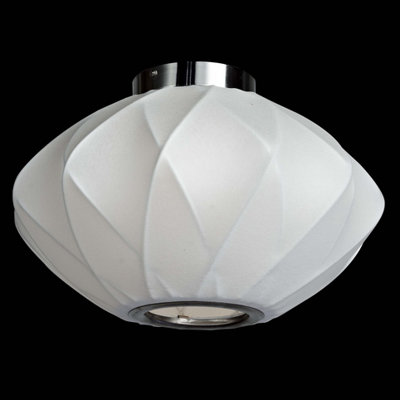 Fabric Semi Flush Mount