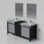 Zilara 80'' Double Bathroom Vanity with Marble Top