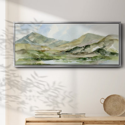 Serene Mountains II - toile encadrée