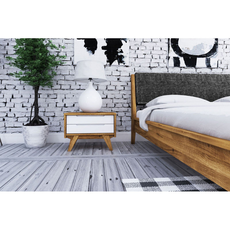 Original 55 cm W Bedside Table