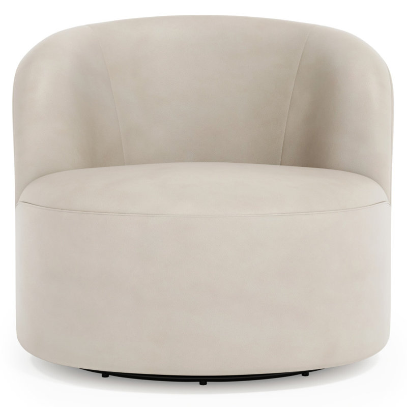 Elle Leather Swivel Chair, 296-012
